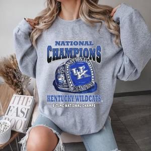 2012 National Champions Sweatshirt, Uk Kentucky Wildcats Unisex Sweatshirt